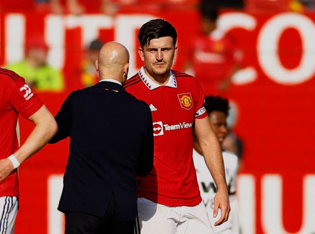 <p>Harry Maguire is among the players whose future at Old Trafford is up in the air </p>