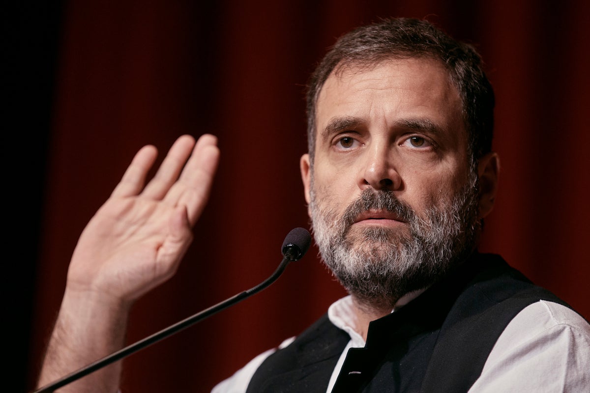 Indian opposition leader Rahul Gandhi calls on US audience to stand up for ‘modern India’