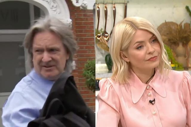<p>This Morning editor Martin Frizell and lead host Holly Willoughby</p>
