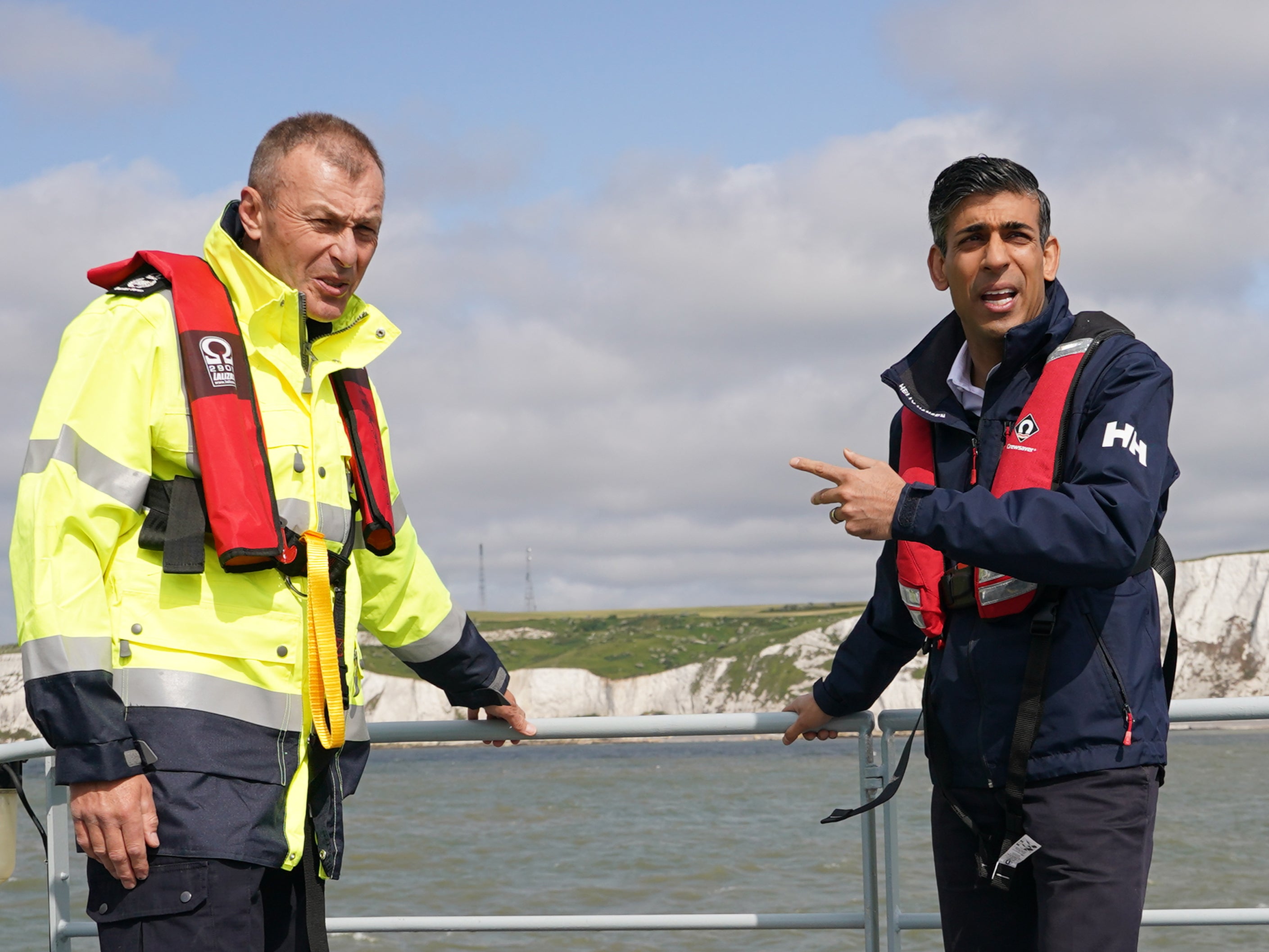 Rishi Sunak has claimed the bill will achieve his aim of ‘stopping the boats’ (SBOC) Duncan Capps