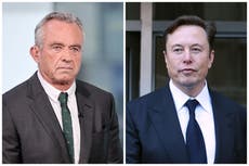 Elon Musk hosts anti-vax 2024 candidate Robert F Kennedy Jr on Twitter Spaces after disastrous DeSantis event