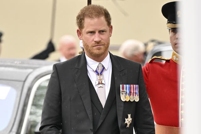The Duke of Sussex had ‘no time in his life when he was safe’ from unlawful information-gathering, the High Court has heard as part of his case against the publisher of the Daily Mirror (Andy Stenning/Daily Mirror/PA)