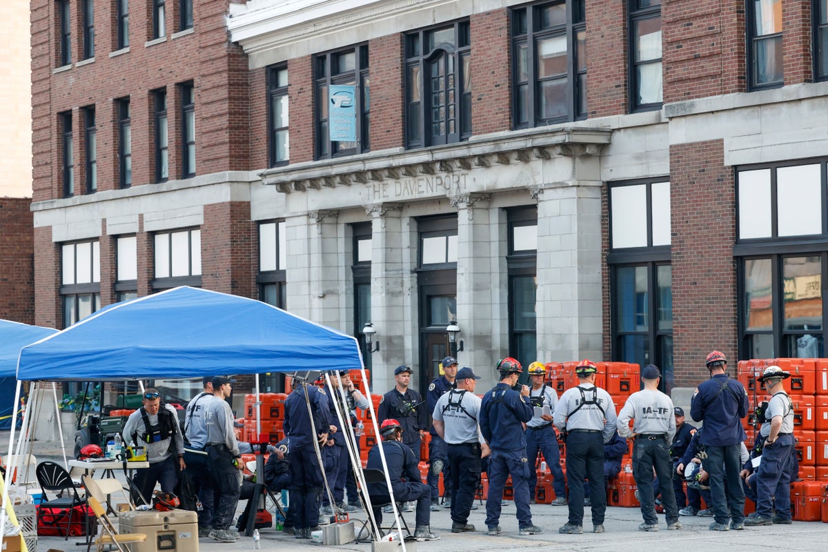 Resident of collapsed Iowa building suing property owner as remains of three people recovered from rubble