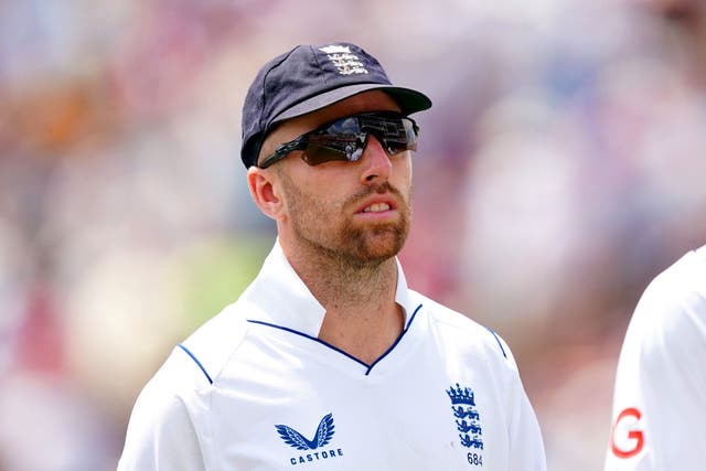 <p>Jack Leach is England’s latest victim to injury before the Ashes</p>