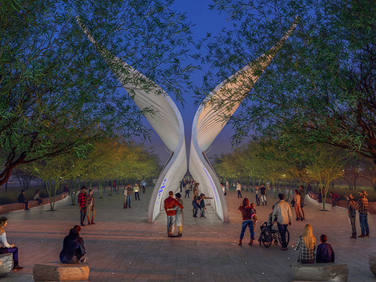 Officials to reveal 3D models showing what a Las Vegas shooting memorial could look like