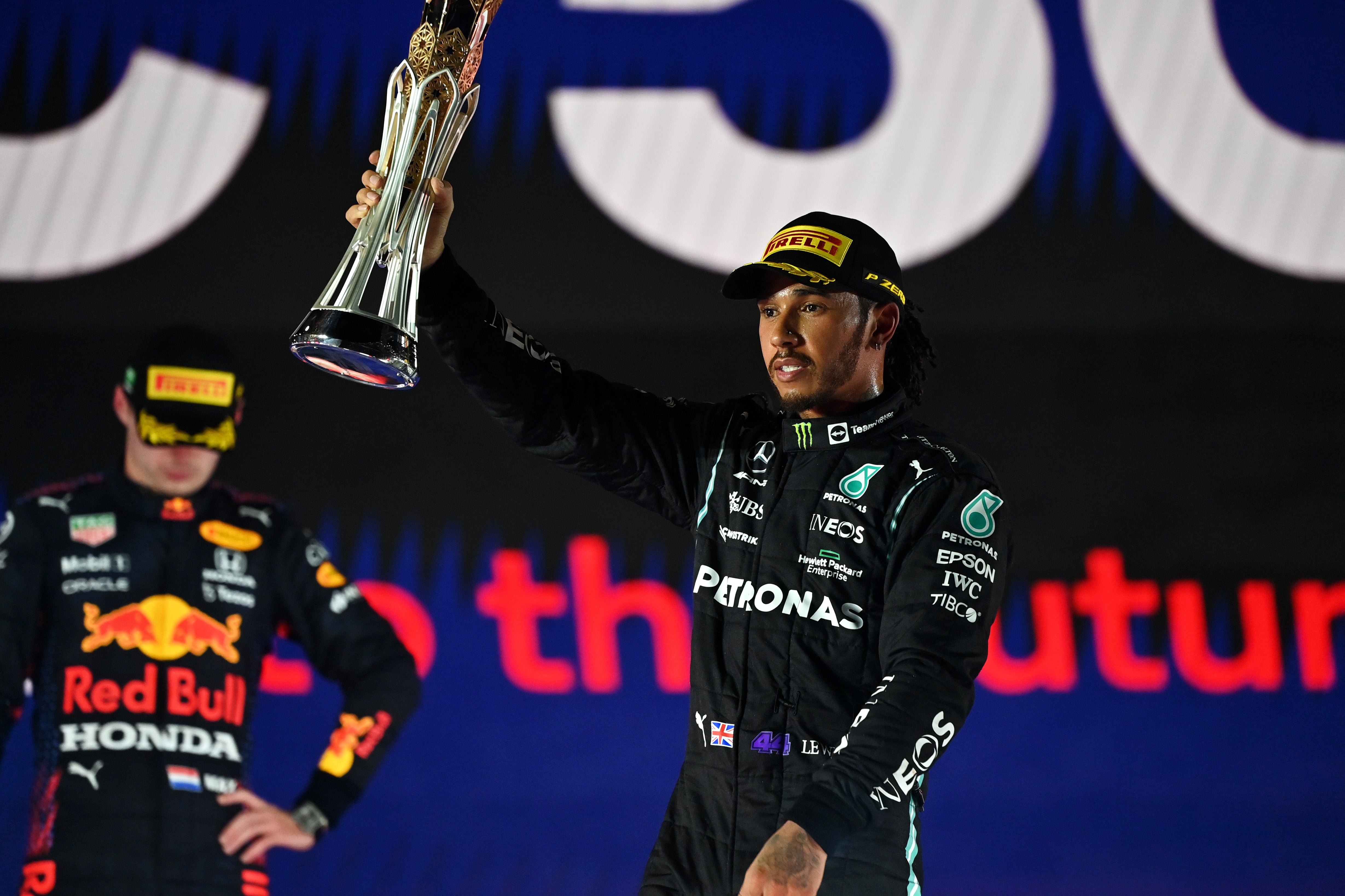 Lewis Hamilton last topped the podium in Jeddah in December 2021