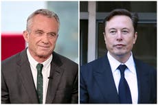 RFK Jr - live: Anti-vaxxer gushes over Elon Musk as ‘hero’ of democracy in Twitter Spaces ‘love fest’