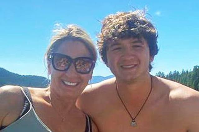 <p>Stacy Chapin and son Ethan Chapin</p>