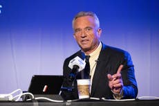 RFK Jr press dinner screaming match over climate crisis ends with columnist launching his own natural gas