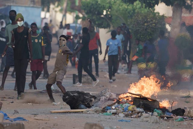 APTOPIX Senegal Opposition Clashes