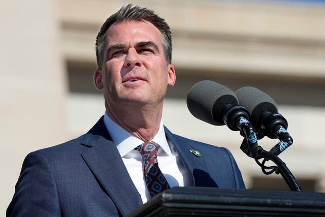 <p>Oklahoma Governor Kevin Stitt </p>