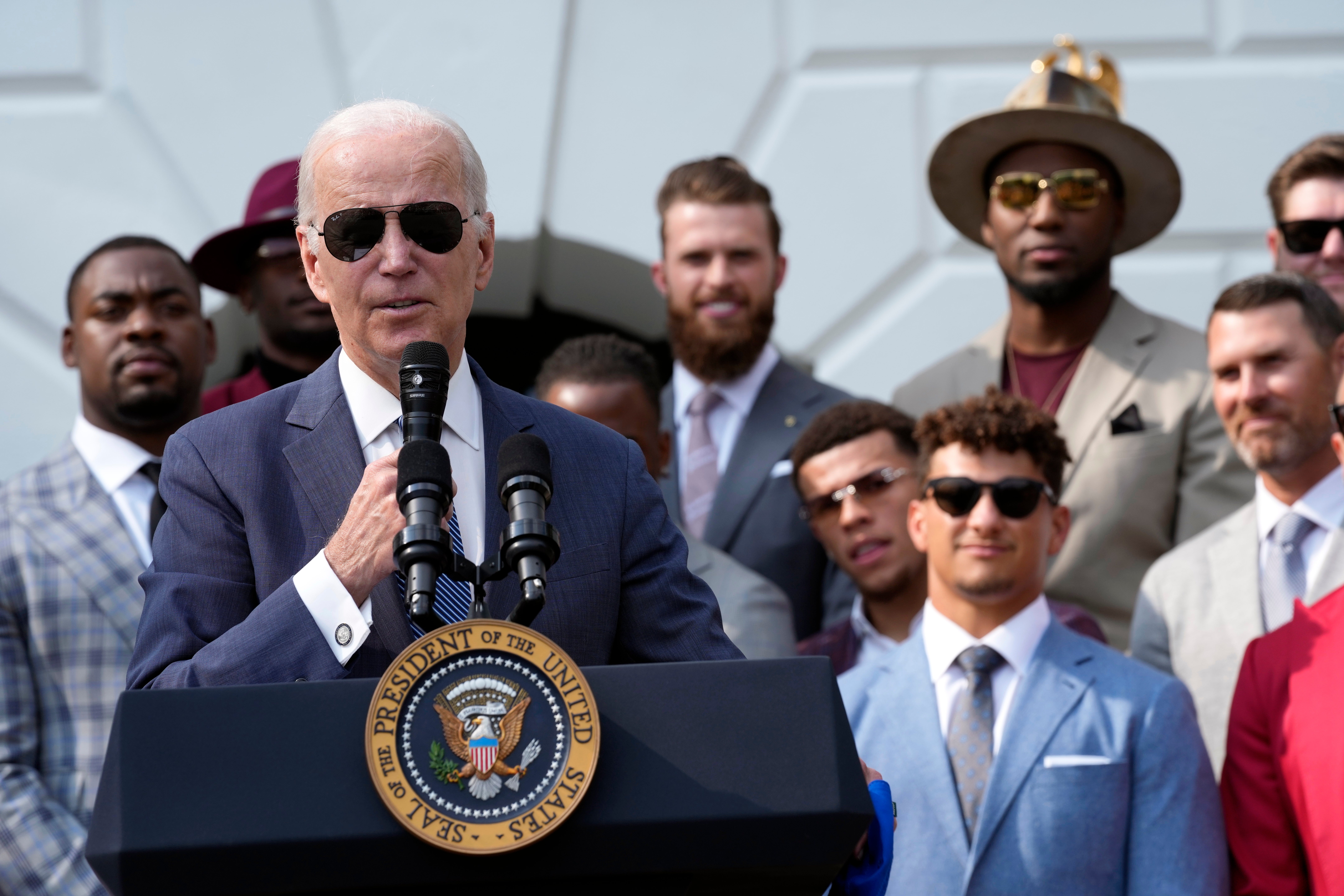 Biden Chiefs Football