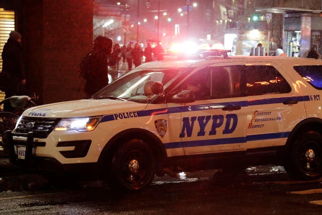 <p>An NYPD vehicle pictured in 2019 </p>