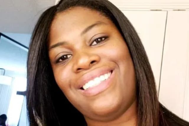 <p>Ajike ‘AJ’ Owens, mother of four, was shot dead through a closed door after she went to retrieve an iPad her children left behind</p>