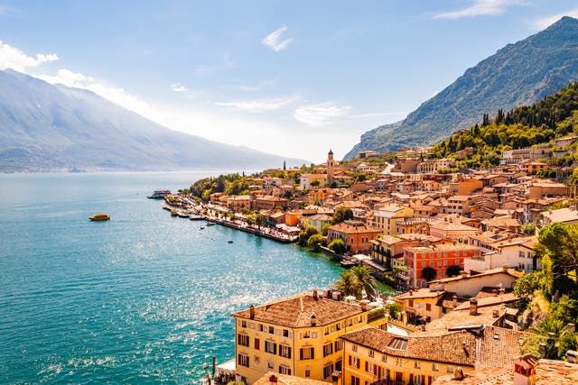 <p>The accident took place on the shores of Navazzo di Gargnano in northern Italy, a popular area to visit by Lake Garda</p>