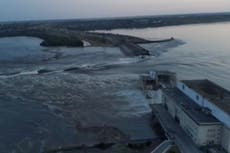 The dam attack in Ukraine is a ruthless act of destruction – and shows just how desperate Putin is
