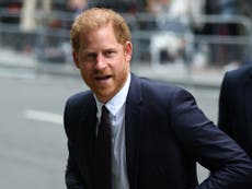 Prince Harry court – live: Duke of Sussex stokes political storm by slamming ‘rock bottom’ government
