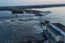 Mapped: The damage caused by Ukraine’s devastated dam