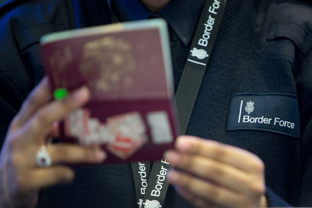 Aviation minister Baroness Vere joked that Border Force should “see me in my office’ after passport e-gates stopped working during the May half-term holiday (Steve Parsons/PA)