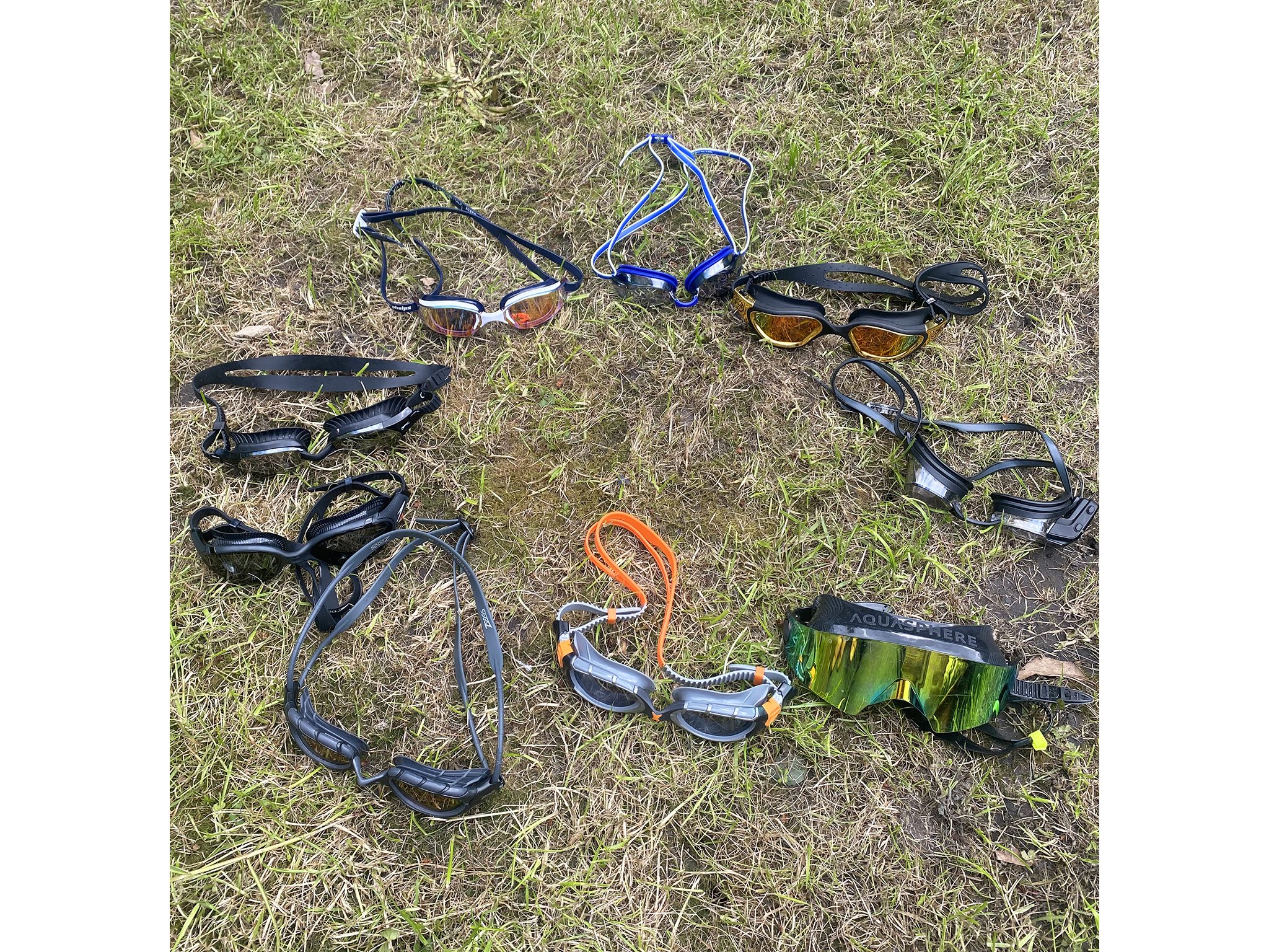 A selection of the best swimming goggles that we tested for this review