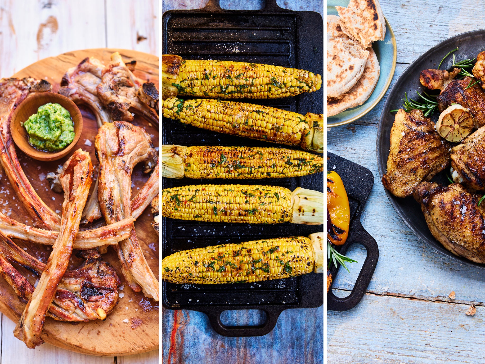 Whether it’s lamb chops, BBQ sweetcorn or chargrilled chicken, master the star of the BBQ to impress your guests