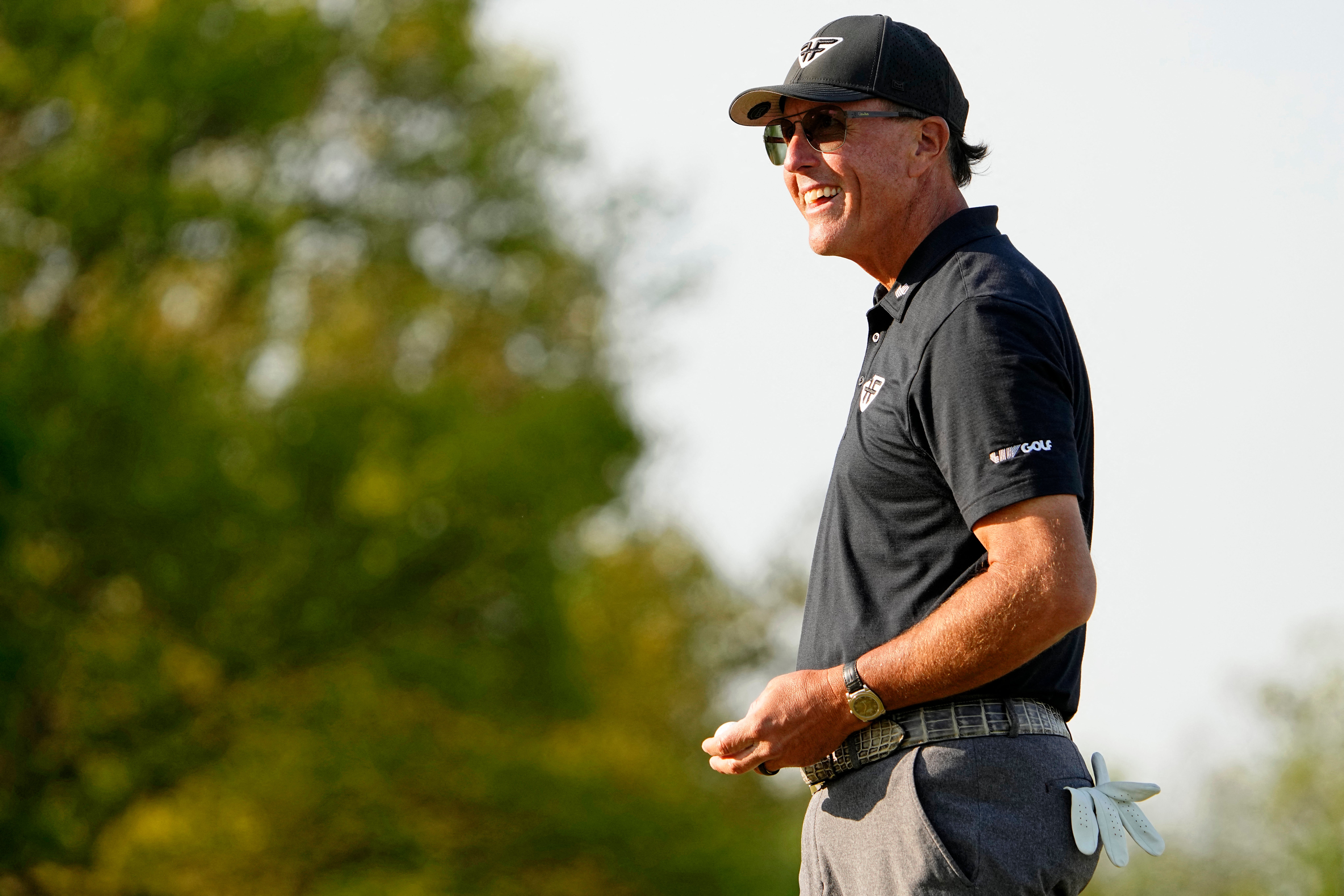 Phil Mickelson was delighted with the shock news
