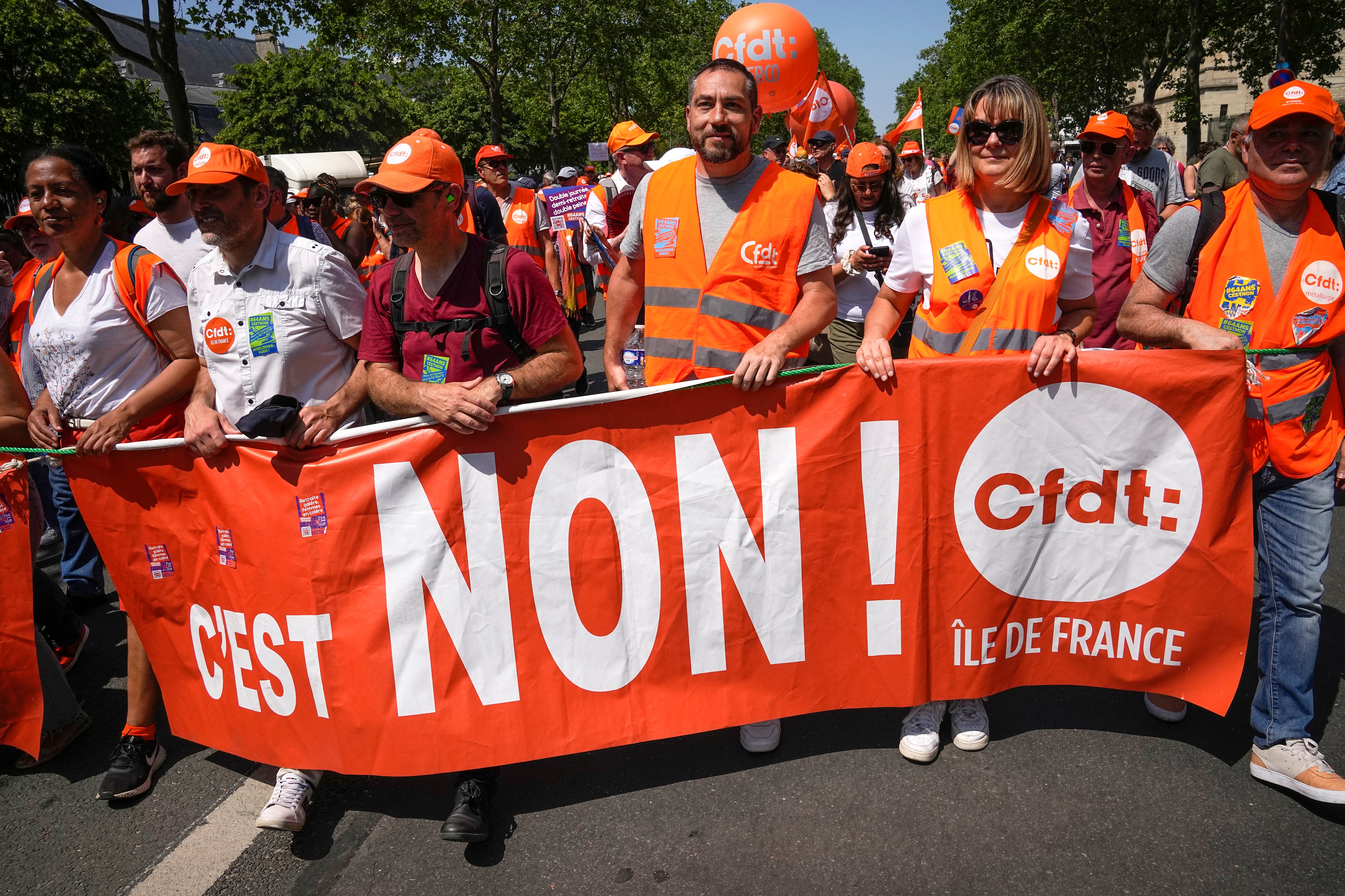 France Pension Protests