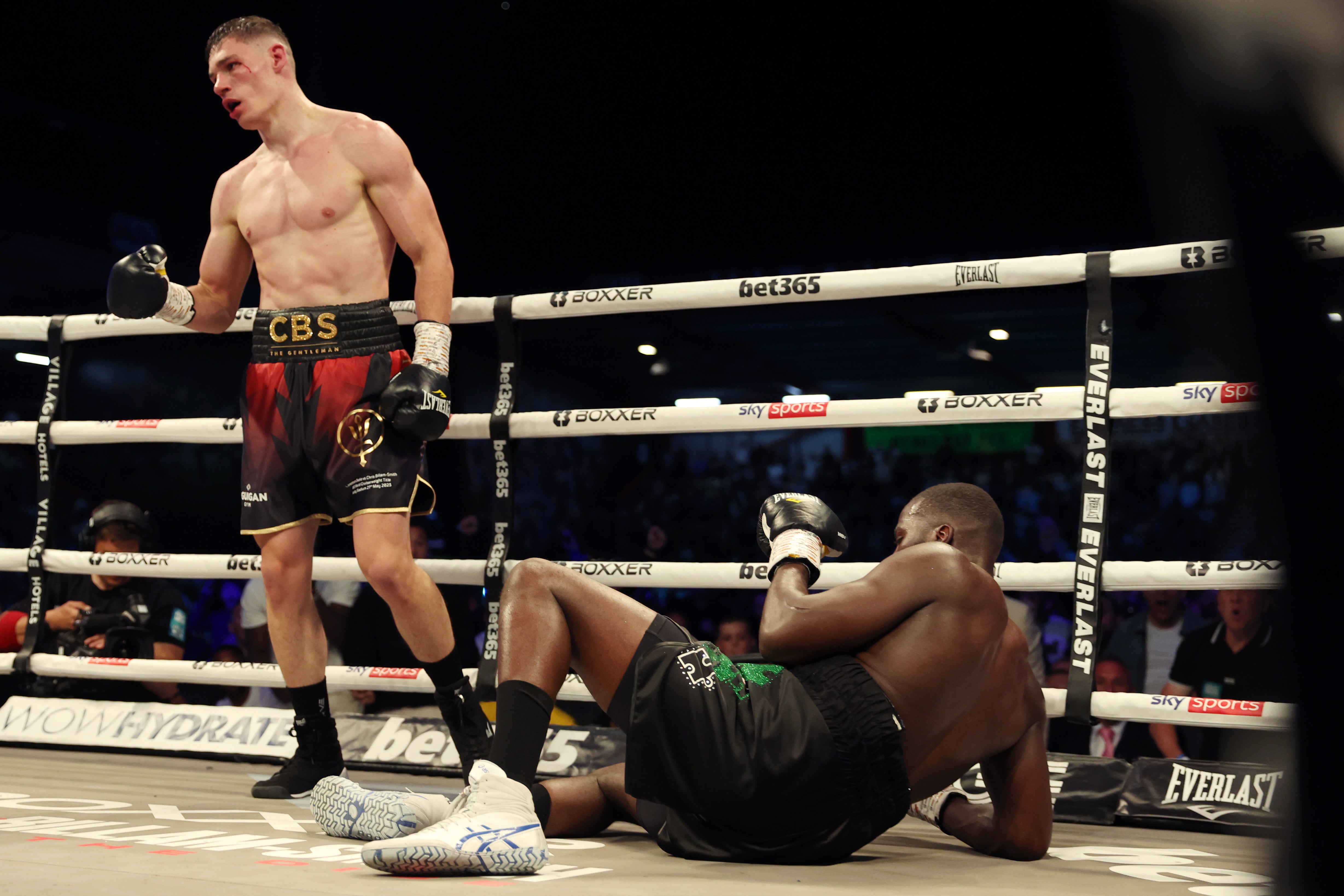 Billam-Smith dropped ex-teammate Lawrence Okolie three times en route to a points win