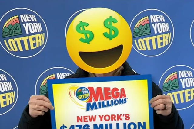 <p>Johnnie Taylor, 71, a retired handyman from Queens, New York, poses after winning the $476m Mega Millions jackpot in April</p>