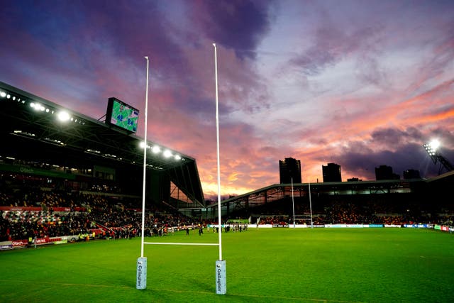 London Irish have been suspended from the Premiership (Zac Goodwin/PA)