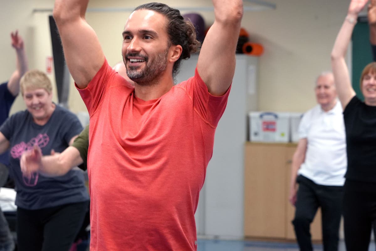 Joe Wicks makes workout video for people with Parkinson’s