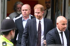 Prince Harry suffered ‘huge amount of paranoia’ from press intrusion, court told