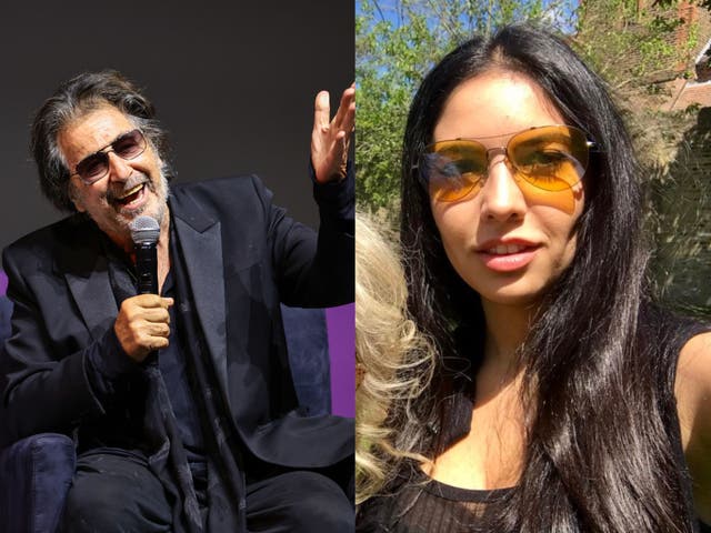 <p>Al Pacino, 83, and his girlfriend Noor Alfallah, 29, are expecting a child together</p>