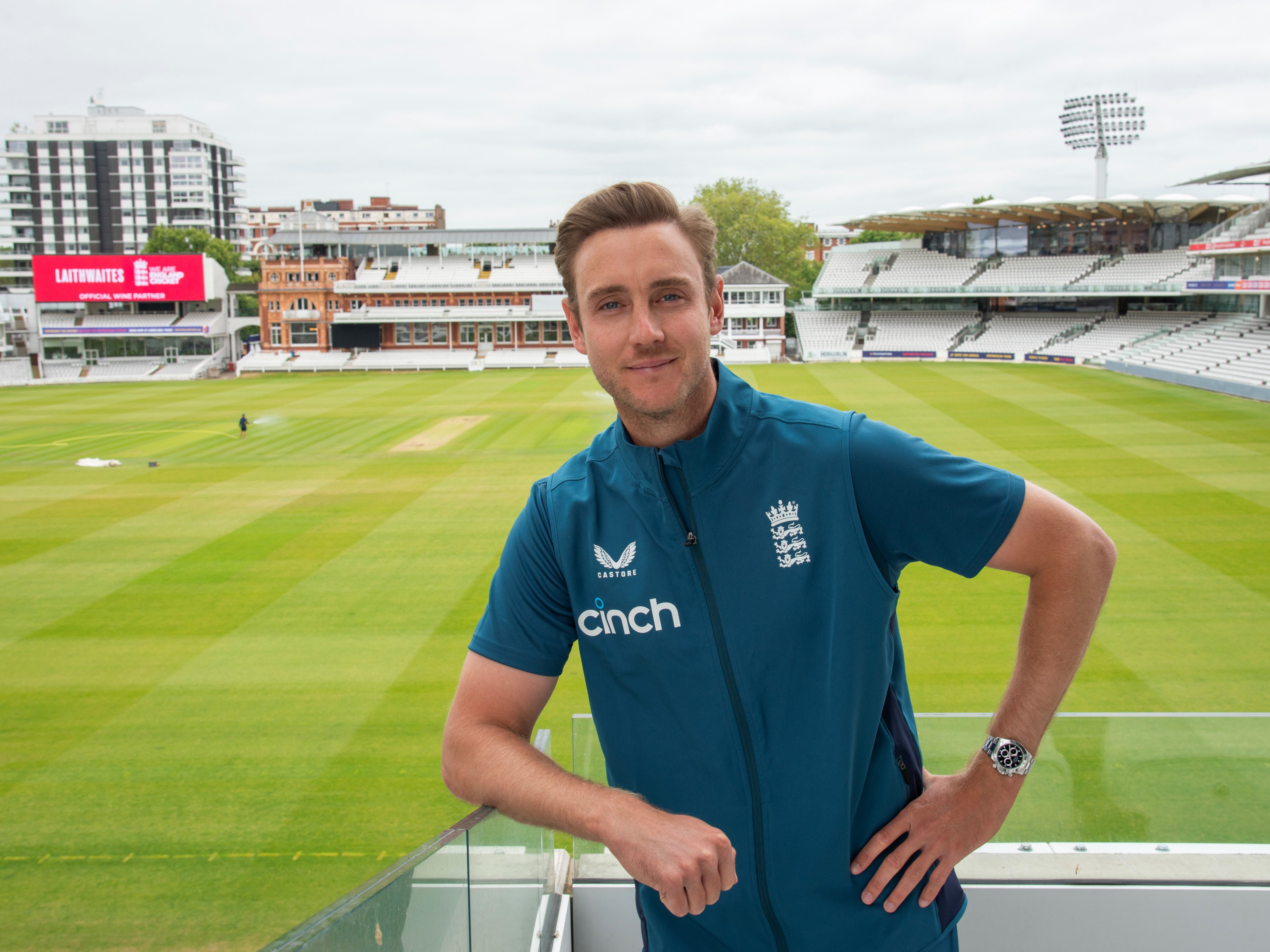 <p>Stuart Broad is relaxed about his involvement in the Ashes this summer</p>