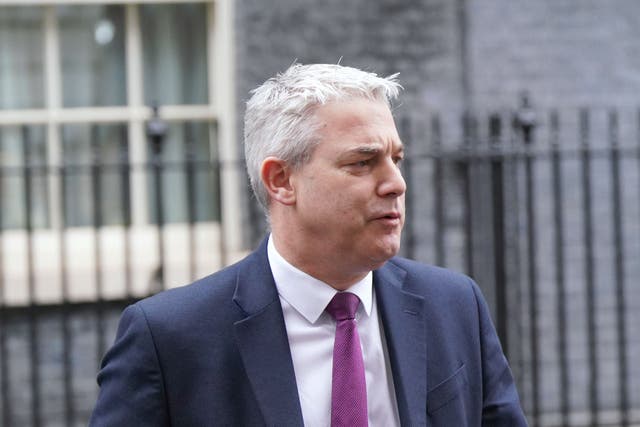 Health and Social Care Secretary Steve Barclay said volunteers will be an addition rather than a replacement for trained carers (Jonathan Brady/PA)