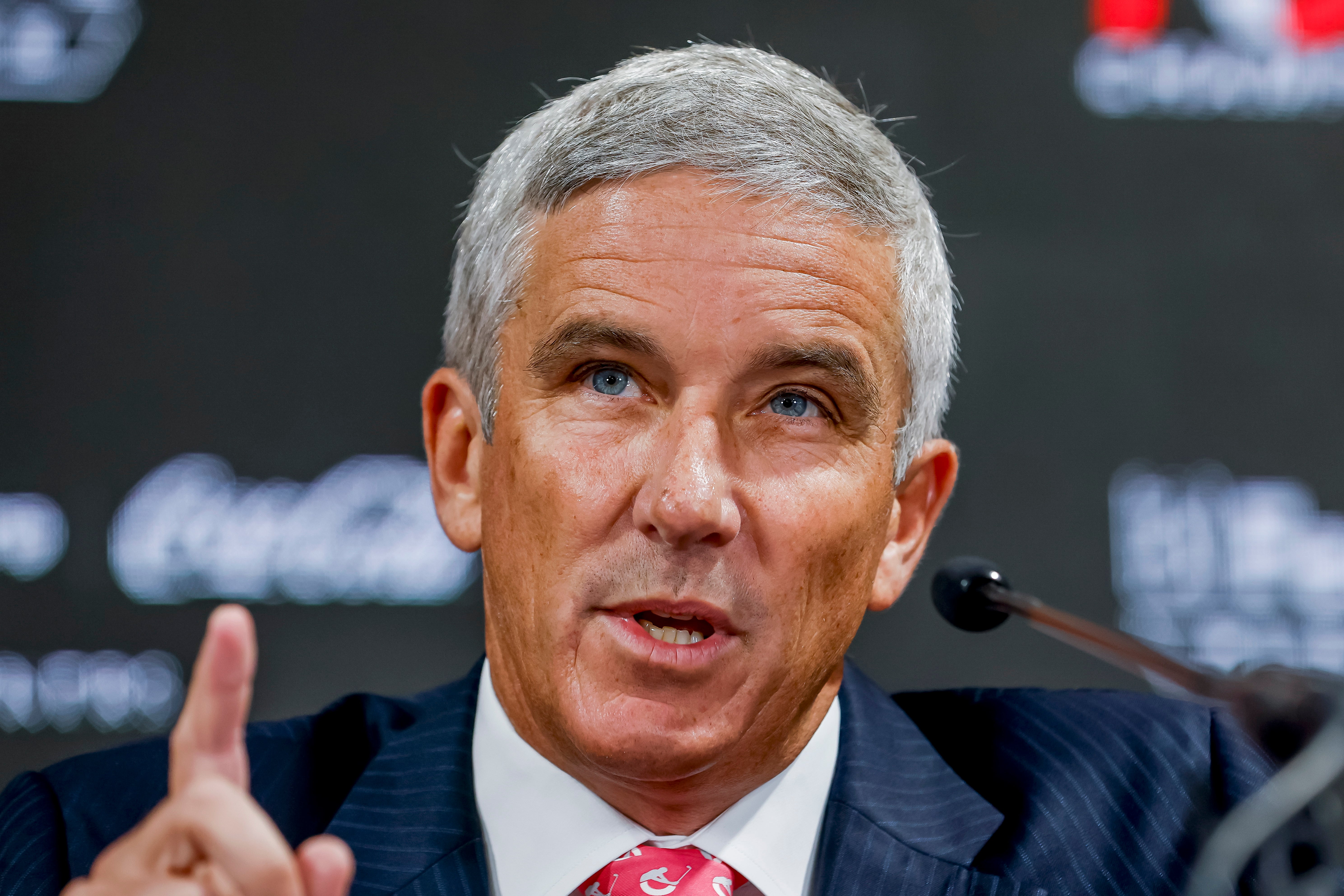 PGA commissioner Jay Monahan has come under fire