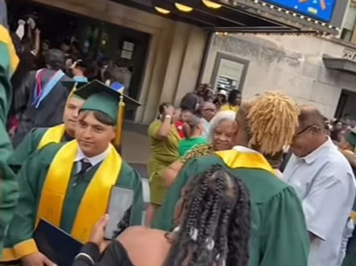 Graduation shooting – live: Victims of Richmond high school attack named as video shows suspect open fire