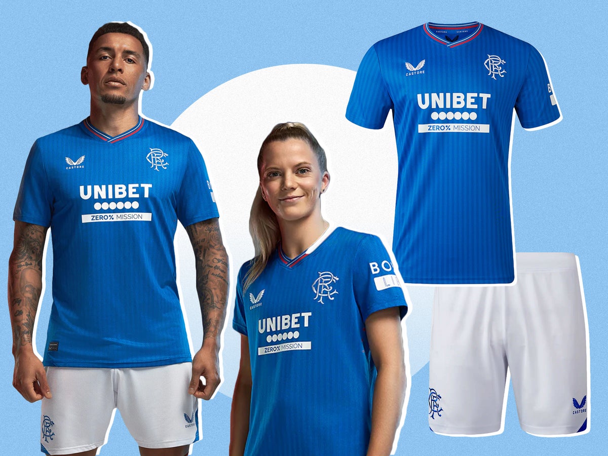 The new 23/24 Rangers kit has arrived – here’s where you can buy the home strip now