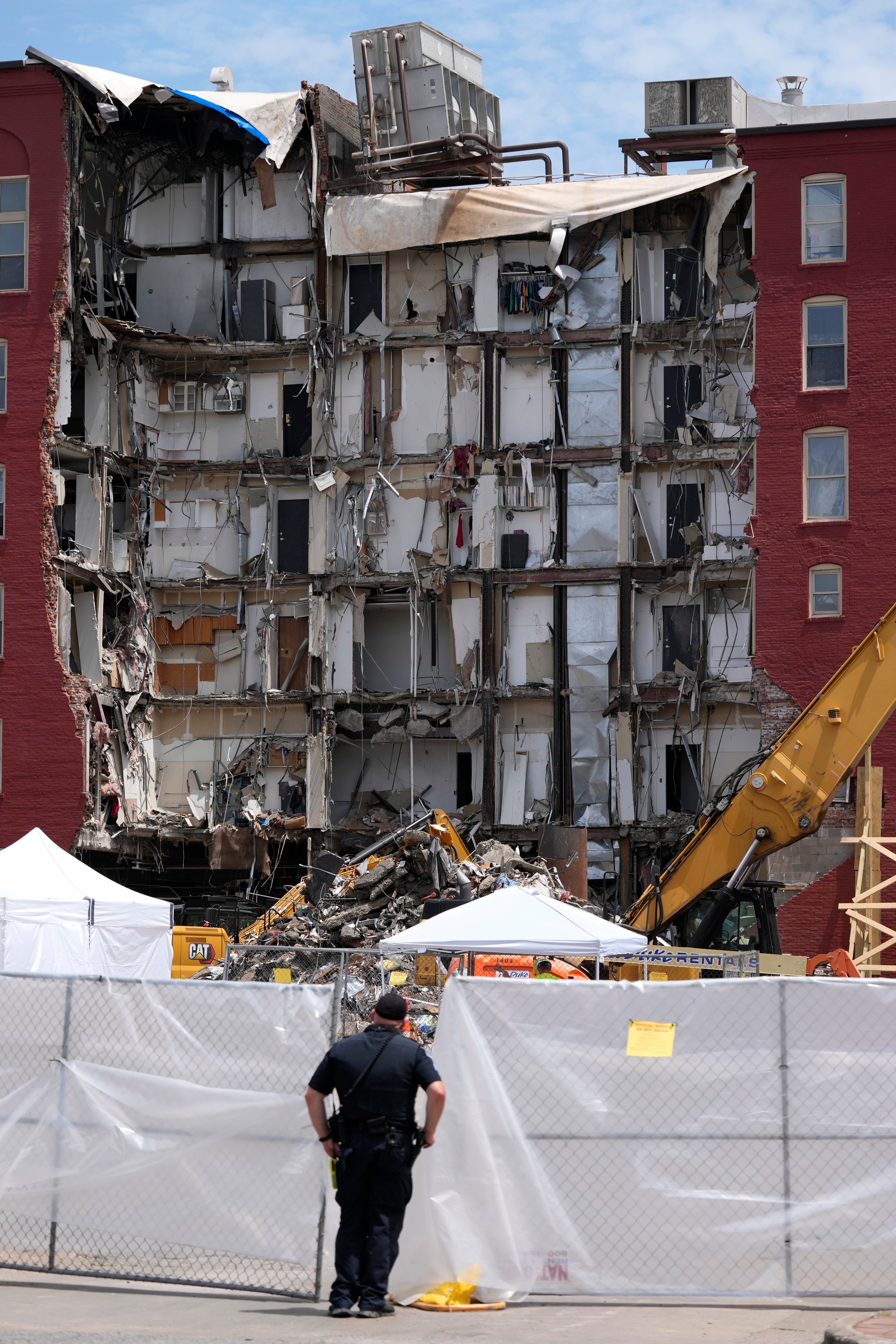 Building Collapse Iowa