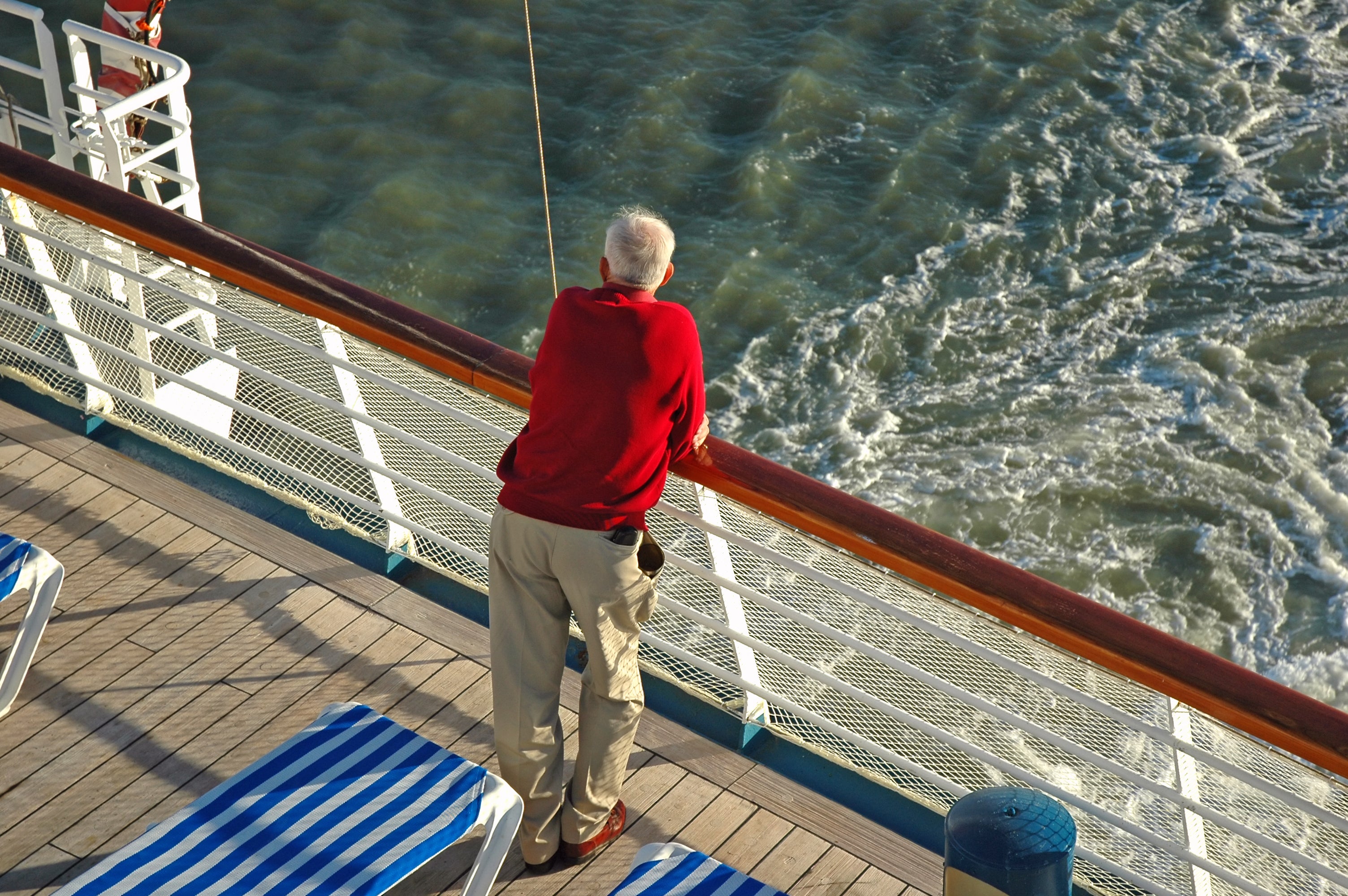 Sea sickness: norovirus is typically spread when an infected person touches a surface such as a handrail