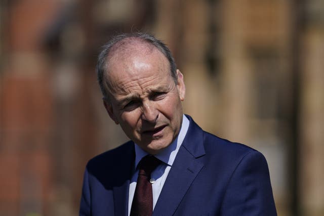 Irish Foreign Affairs Minister Micheal Martin said he did not believe the Sinn Fein MP should attend the event (Niall Carson/PA)