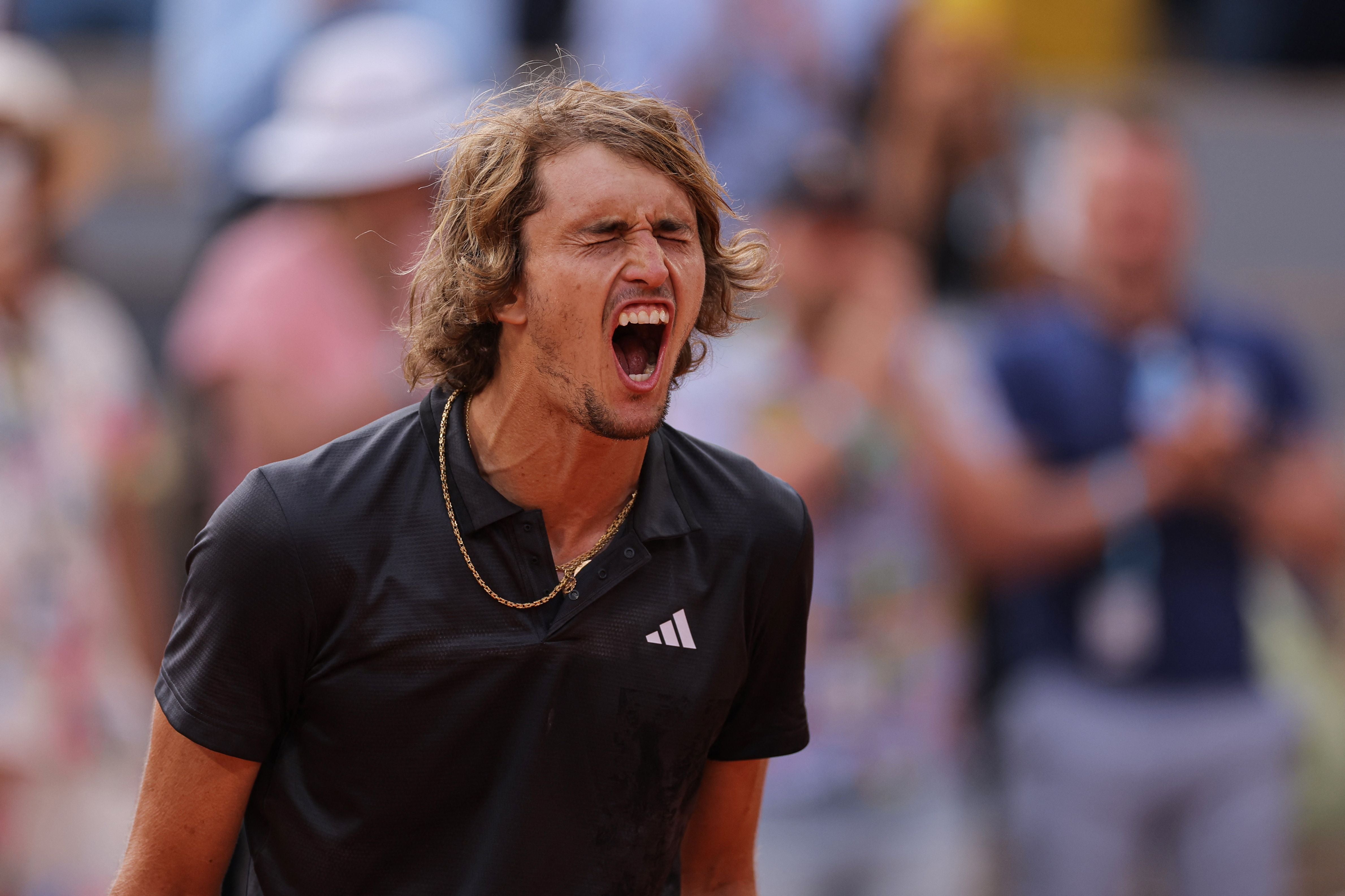 Zverev added in his press conference that he was told it looks ‘weird’ if he injects himself on the court – and that’s when I really blew a gasket