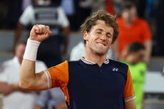 French Open LIVE: Tennis scores, updates and results as Casper Ruud beats Holger Rune