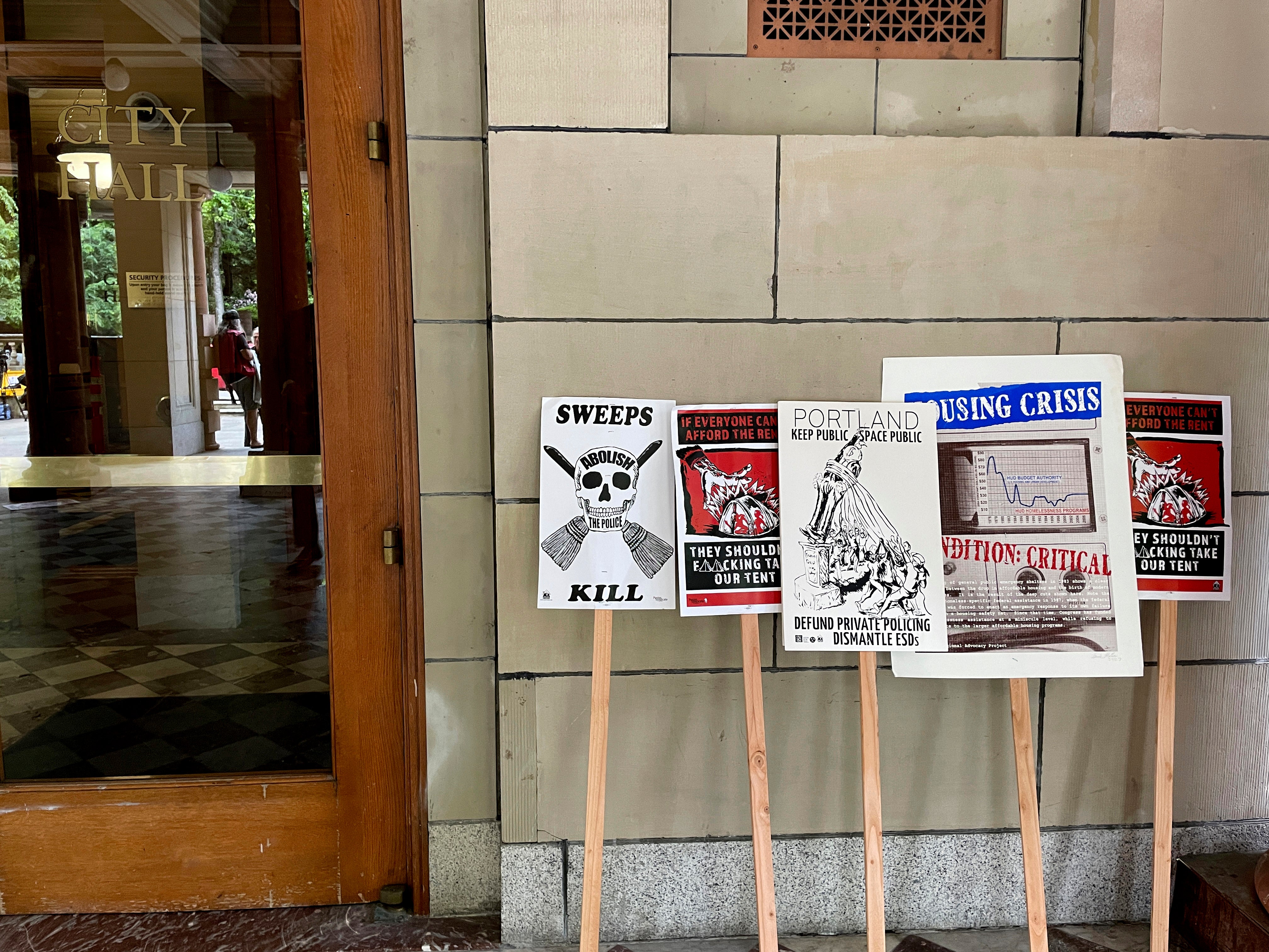 Homeless Camping Restrictions Portland