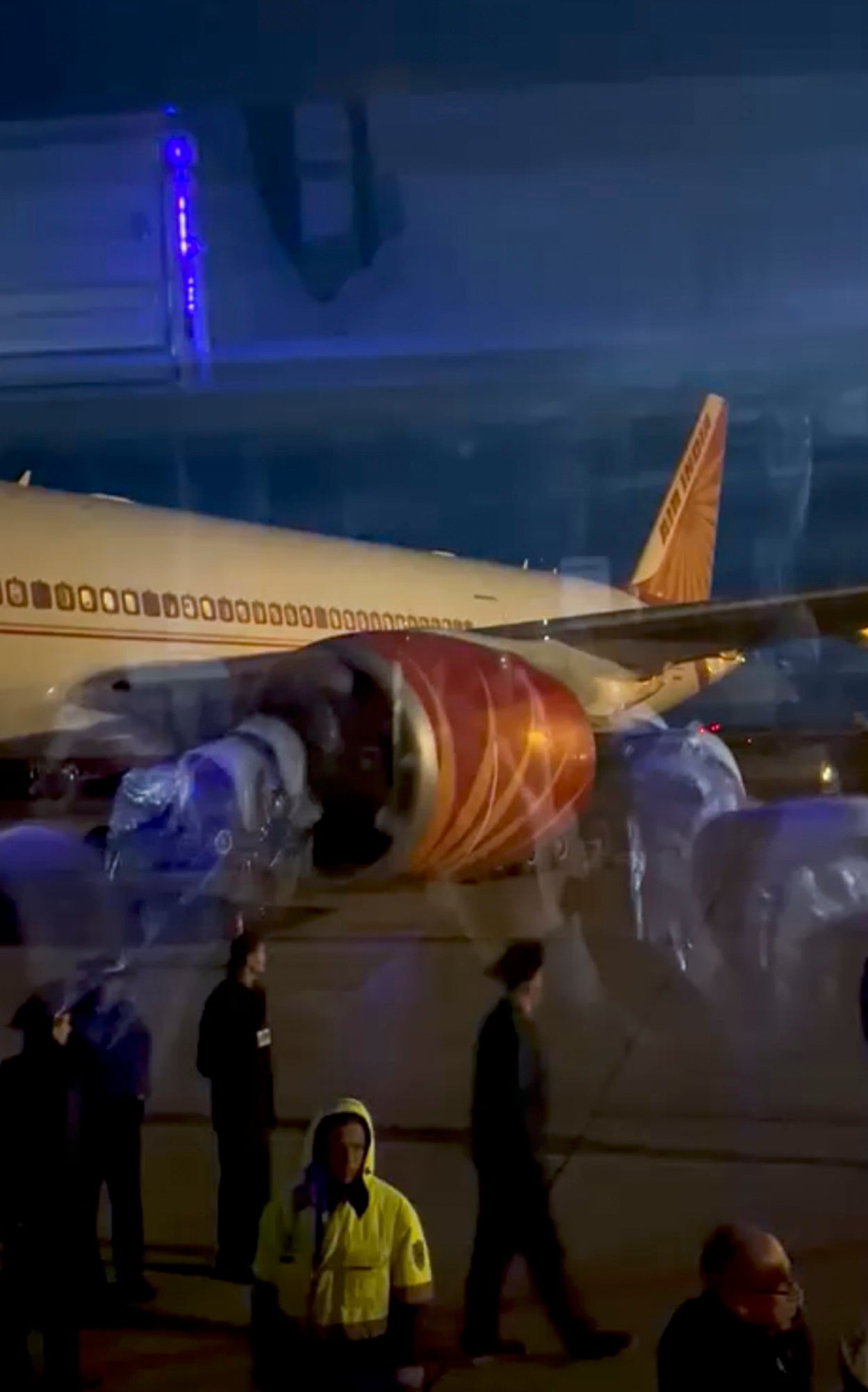 India Flight Diverted