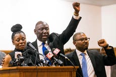 Ben Crump demands justice for Ajike Owens, the latest time he's supported a grieving Black family