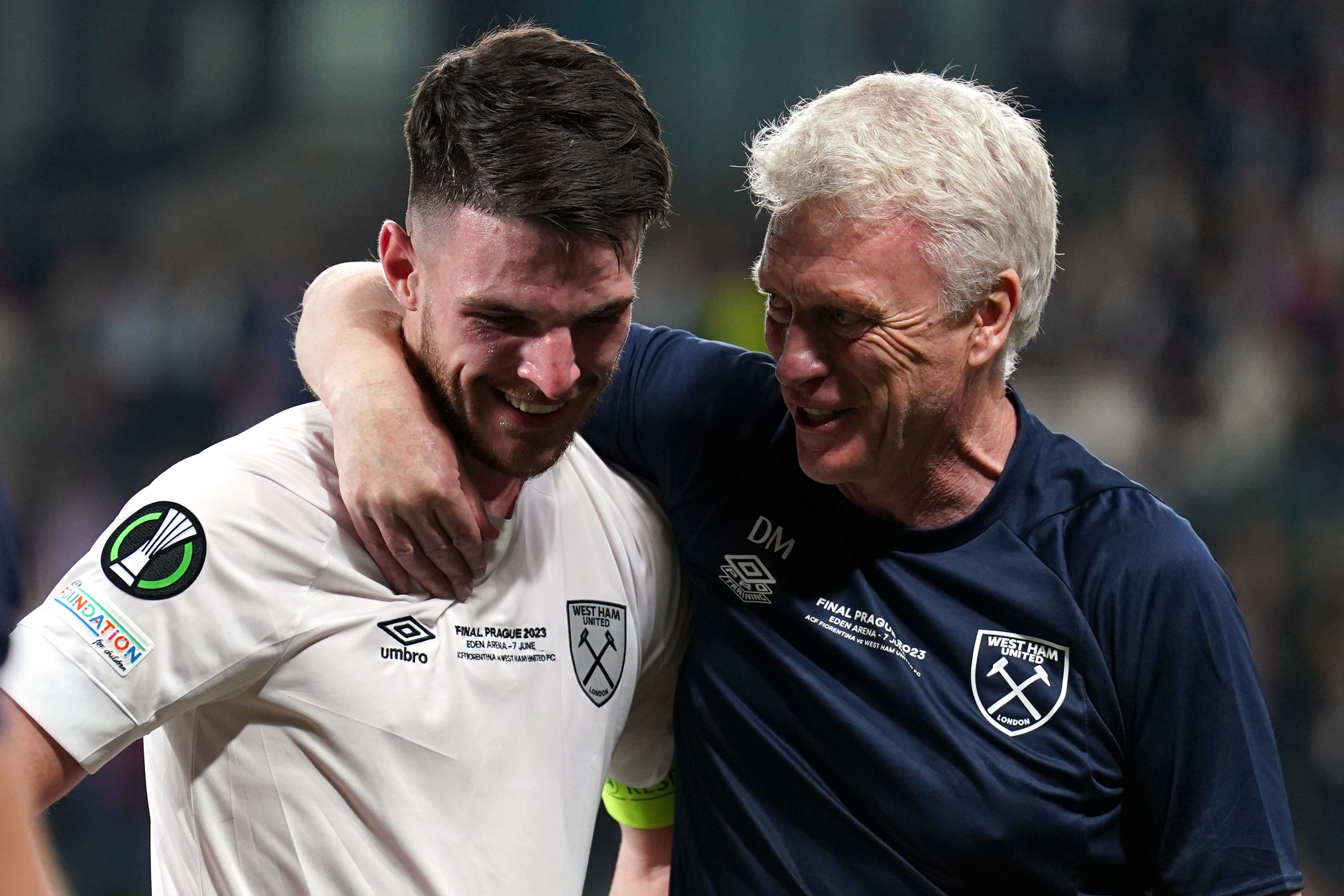 Tony Cottee West Ham face big decisions over Declan Rice and David Moyes future The Independent