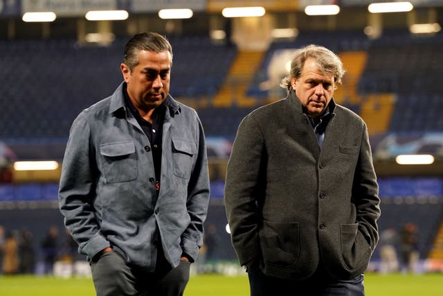 Chelsea’s owners are optimistic about the future after a torrid first year (Nick Potts/PA)