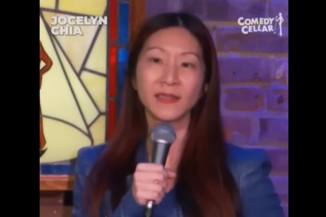 <p>Singapore-born Jocelyn Chia cracked a joke about MH310 at New York’s Comedy Cellar and created a furore across Malaysia and Singapore. Screengrab</p>