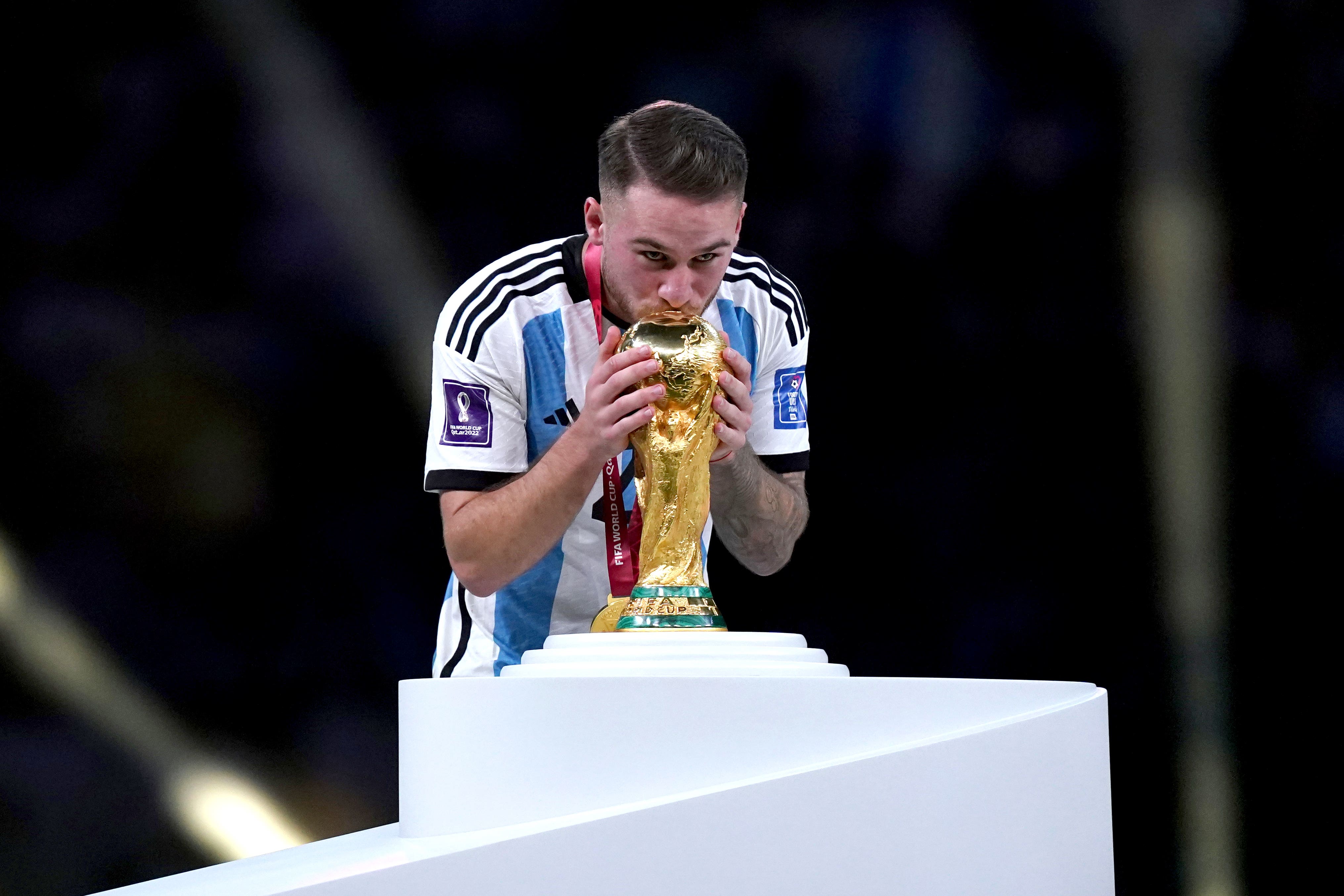 New Liverpool signing Alexis Mac Allister is keen to add more trophies to the World Cup he won with Argentina last winter (Mike Egerton/PA)